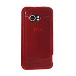 Amzer High Gloss TPU Skin Case for HTC DROID Incredible PB31200 - Red