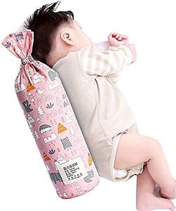 RUIXIA Baby Non Milk Regurgitation Side Sleep Pillow Soft Cotton Buckwheat Neck Support Cushion Toddlers Back Cushion Accompany Sleeping Pillow for Adults Kids Comfy Bedding Bolster Positioner