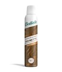 Batiste Dry Shampoo in Brunette with a Hint of Colour 200ml, No Rinse Spray to Refresh Hair in Between Washes, No White Residue for Brown Hair