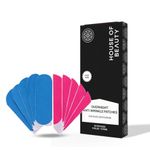 House of Beauty Overnight Anti Wrinkle Patches for Fine Lines, Wrinkles, Crow's Feet, Face Lifting Support & Facial Contour Care - Blue And Pink (Pack of 1)
