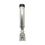 Marine Boat Yacht 304 Stainless Steel All Angle Adjustable Top/Side/Deck-Mount Fishing Rod Holder