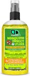 100% Natural Mosquito, Insect & Flies Repplent Body Oil with Citronella & Lamongrass Essential Oils, for All Body Types 100ml Spray