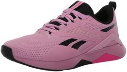 Reebok Women's Nanoflex Tr 2 Sneaker, Jasmine Pink/Black/Laser Pink, 9