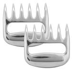 Stainless Steel Meat Claws, Bear Claws Meat Shredder Pulled Pork Shredder Claws for Shredding Handling & Carving Food from Grill Smoker Or Crock Pot, Essential for BBQ Pros