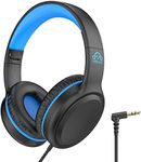 UKELALA Over Ear Wired Blue Headpho