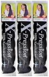 X-pression Ultra Braid Artificial Hair Extension #1 Black Approx. 210cm (3 PCS OFFER)