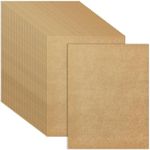 30 Sheets Brown Kraft Cardstock - 8