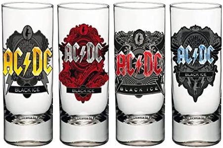 AC/DC Vasos de chupito, 4 cm, 4