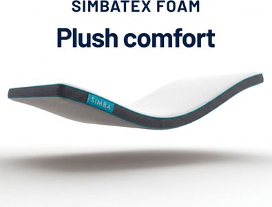 Simba Hybrid Mattress Topper King Size – 4 Layers, 1900 Springs, Simbatex Foam