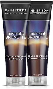 John Frieda Brilliant Brunette Visibly Deeper Bundle: Colour Deepening Shampoo & Conditioner, 250ml Each
