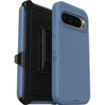 OtterBox Google Pixel 9 Pro XL Defender Series Case - Baby Blue Jeans (Blue), Rugged & Durable, with Port Protection, Includes Holster Clip Kickstand