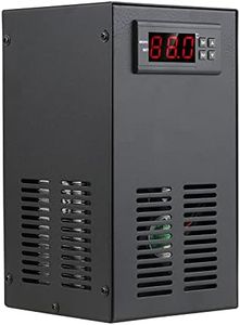 Aquarium Chiller Aquarium Cooler Display Quiet Fish Tank Cooling System 20L For Fish Water Grass Coral Shrimp Farming Black Au Plug & 20L