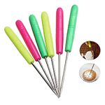 6 Pcs Scriber Needle Cake Decorating Needle, Sculpting Modeling Needle for Cookie Royal Icing, Scriber Needle for Icing Chocolate Cake Decoration