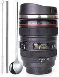 POXIWIN Camera Lens Coffee Mugs,Sta