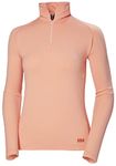 Helly Hansen Women's Verglas 1/2 Zip Sweater, Rose Quartz, XS UK