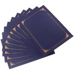 10Pcs Certificate Folder Certificate Envelope Certificate Holders Diploma Cover Certificate Diploma Holder Creative Certificate Cover Certificate Award Cover Protector Blank Paper