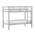 Hillsdale Kids and Teens Caspian Twin Bunk Bed, Twin/Twin, Gray