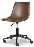 Signature Design by Ashley - Adjustable Swivel Office Chair - Casual - Brown