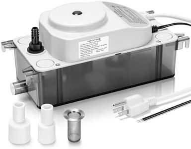 VIVOHOME 100V-240V 80 GPH HVAC Condensate Pump with Automatic Safety Alarm