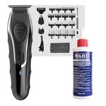 Wahl Aqua Blade 10 in 1 Multigroomer, Eyebrow Attachment, Beard Trimmers Men, Stubble Trimming, Body Shaving, Face Grooming, Fully Washable, Male Grooming Set + Wahl Clipper Oil, Blade Oil