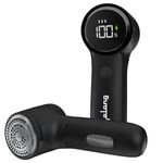 Lifelong Rechargeable Lint Remover for Clothes with LED Display | Fabric Shaver for Woollen Sweaters, Cotton Clothes, Sofa Covers etc | Dust Remover from Clothes - 3 Speed Modes (LLELR30)
