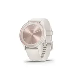 Garmin Vivomove Sport, Hybrid Smartwatch, Health and Wellness Features, Touchscreen, White