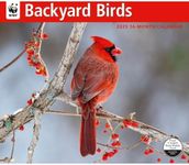 Calendar Ink, Birds Backyard WWF 2025 Wall Calendar