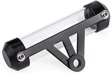 Universal Motocicleta Moto Tubo de disco de impuestos seguro Impermeable Cilíndrico Marco Holder Holder Holder para motocicletas(Black)