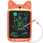 CHAFEGY LCD Writing Tablet for Kids Toddler Toys, 10 Inch Electronic Erasable Reusable Doodle Board Drawing Pad, Learning Toy as Christmas Birthday Gift for Boys Girls 3-8 Years Old (Fox)