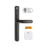 Yale Conexis L2 Smart Door Lock [NO Subscription Required] Remote Access from Anywhere, Anytime, No Key Needed, Works with Alexa, Google Assistant and Philips Hue - Black