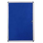 Viz-Pro Indoor Tamperproof Lockable Noticeboard 900X600mm