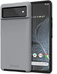 Crave Dual Guard for Google Pixel 6, Shockproof Protection Dual Layer Case for Google Pixel 6 - Slate