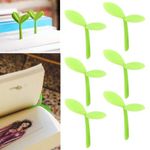 Doryum 6 Pieces Cute Leaf Bookmark, Green Sprout Bookmarks Page Markers, Creative and Fun Reading Bookmarks Novelty Book Marker Best Gift for Student Stationery Reading