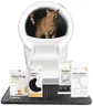 Litter-Robot 4 Supply & Accessory Bundle by Whisker, White- Automatic Self-Cleaning Cat Litter Box, Includes Litter-Robot 4, Ramp, Mat, 3 OdorTrap Packs, 10 Liners, 30 Wipes, & 2 Carbon Filters