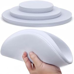EBUKTUK Dinnerware Protection Pads, Dinnerware Spacer, Reusable Felt Cloth Dinnerware Cushion Pads, Used for Storing Various Precious Tableware Plate, Avoid Damage, 36pcs/set, Including 4.5in/6in/10in