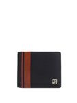 Da Milano Genuine Leather Black Bifold Mens Wallet (10227OL)