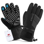 Snowmobile Gloves For Men Cold Weather