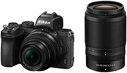 Nikon Z 50 with Two Lenses | Compact mirrorless stills/video camera with wide-angle and telephoto zoom lenses | Nikon USA Model