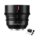 7artisans 35mm T2.0 Cine Lens for L-Mount Camera Lens,Full Frame Large Aperture Camera Lens for Sigma FP, for Panasonic S1 S1H S5, Leica SL SL2