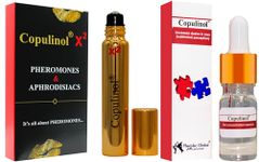 Copulinol 0.17 Fl. Oz 100% Pheromone & Copulinol X2 0.27 Fl. Oz roll-on Pheromone for Women Attract Men
