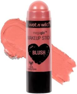 wet n wild MegaGlo Makeup Stick, Buildable Color, Versatile Use, Cruelty-Free & Vegan - Pink Floral Majority