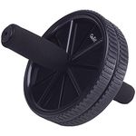 GoFit Dual Exercise Ab Wheel with Hand Grips for Abdominal and Core Training, Ab Roller