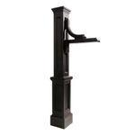 Mayne Woodhaven Address Sign Post, Black