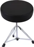 Pyle Adjustable Drum Throne Stool-Portable with Double-braced Tripod Legs, Foam-Cushioned Seat, Perfect for On Stage and in-Studio Use PSEATDRM28