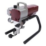 Charocean 1800w Airless Wall Paint Sprayer with Pipe, High Pressure Airless Spray Gun Machine Adjustable Spray Pressure, Interior Paint Sprayer for Walls And Ceilings, Wood, Metal