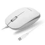 Macally USB Wired Mouse for Mac and