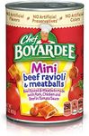 Chef Boyardee Mini Beef Ravioli and