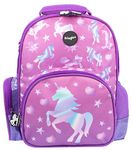 Fringoo Kids Backpack Water Resistant School Bag for Girls & Boys Age 2-7 Nursery Preschool Travel Bag Children Rucksack (Unicorn Ombre)