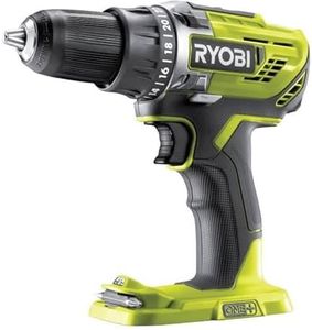 Ryobi Perceuse-visseuse 2 vitesses 18V ONEPLUS - 2 Batteries LithiumPlus 4,0 Ah et 1,5Ah - 1 chargeur rapide - R18DD3-2415BS