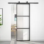 BARNSMITH 30in x 84in Frosted Glass
